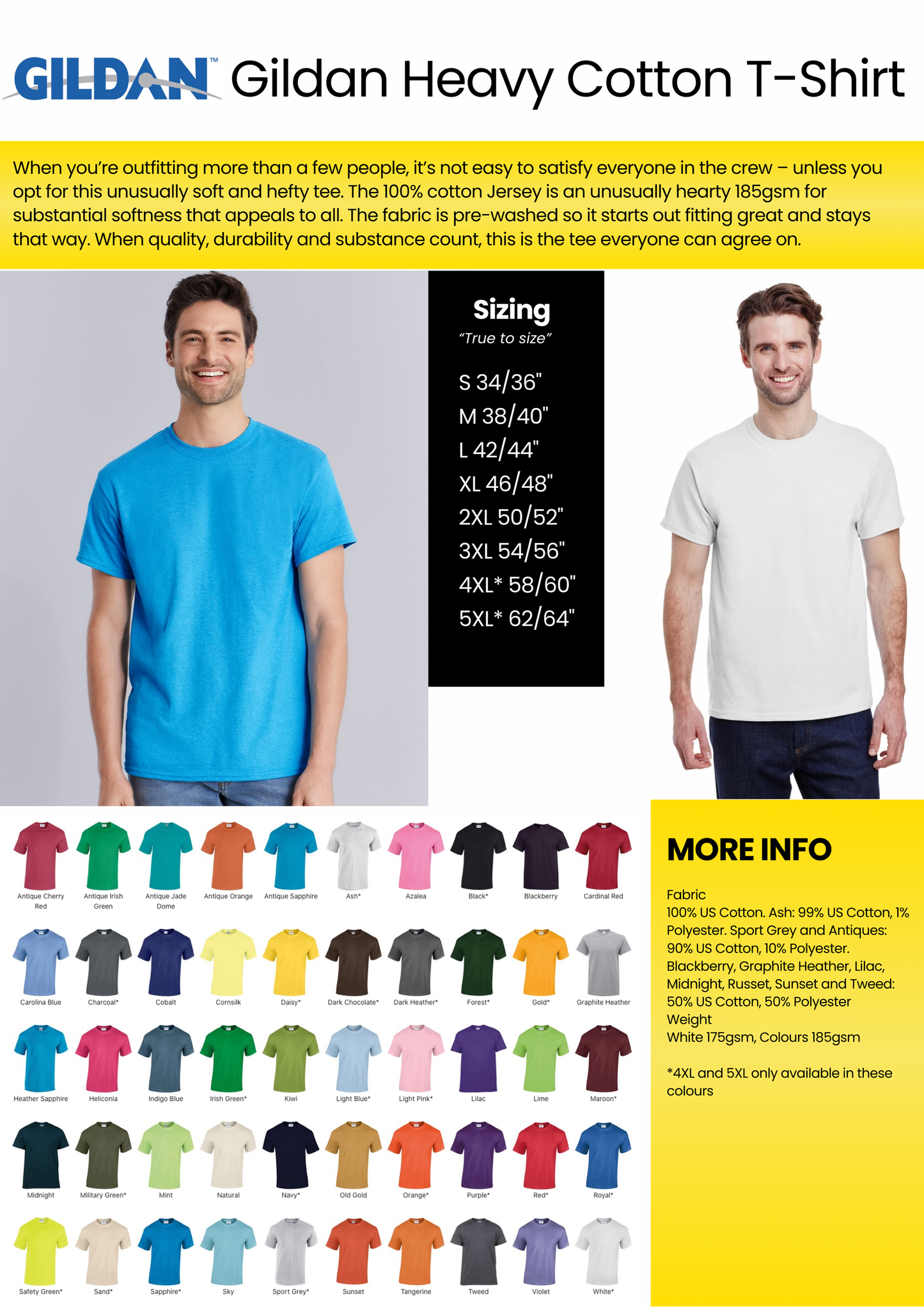 Gildan Heavy Cotton T-Shirt