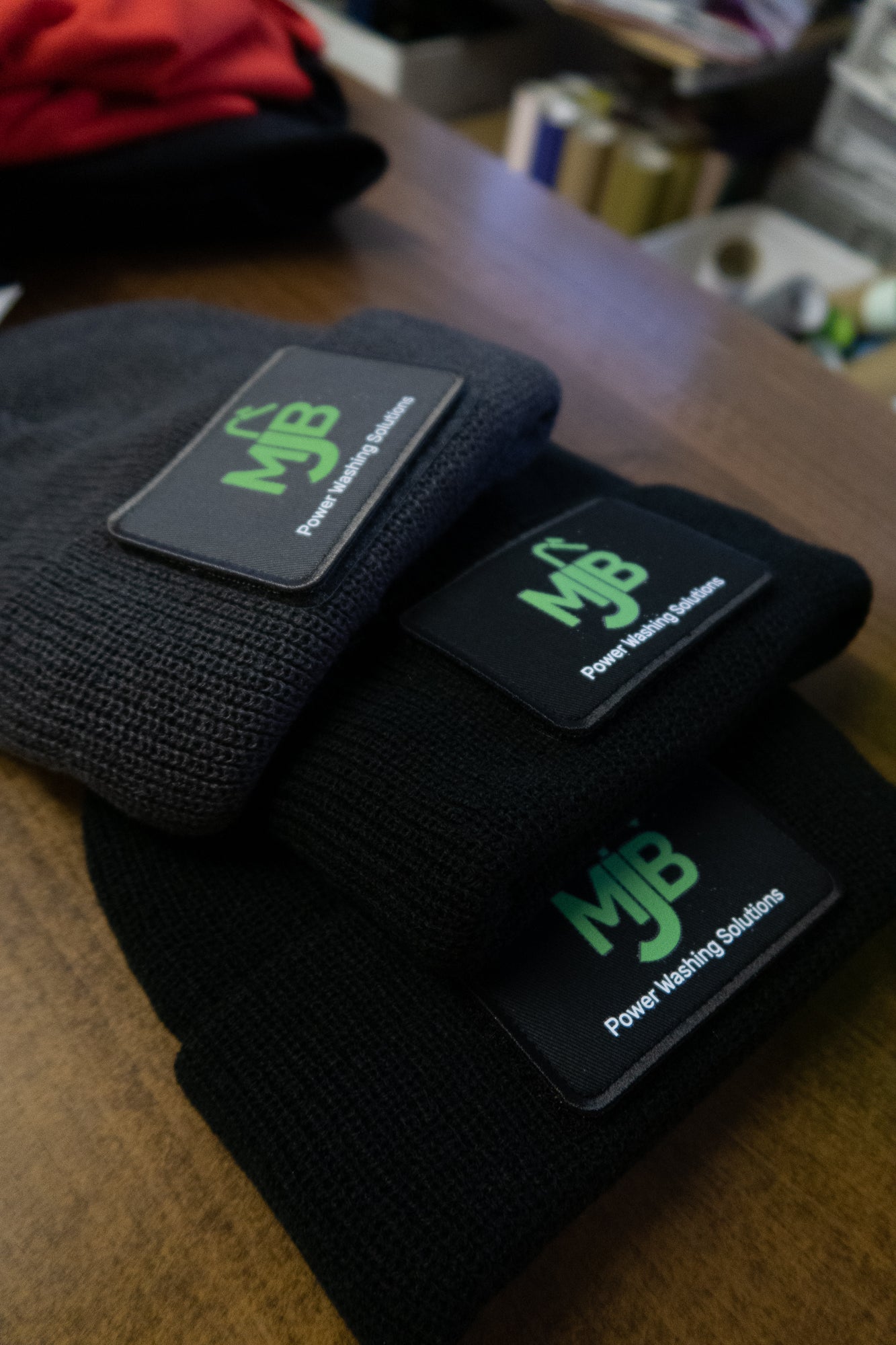 Thinsulate Beanie Hat With Printed Patch