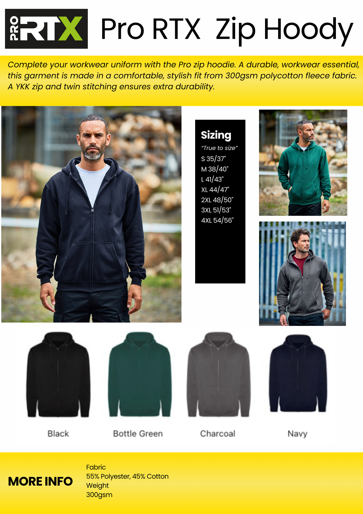 Pro RTX Pro Zip Hoody