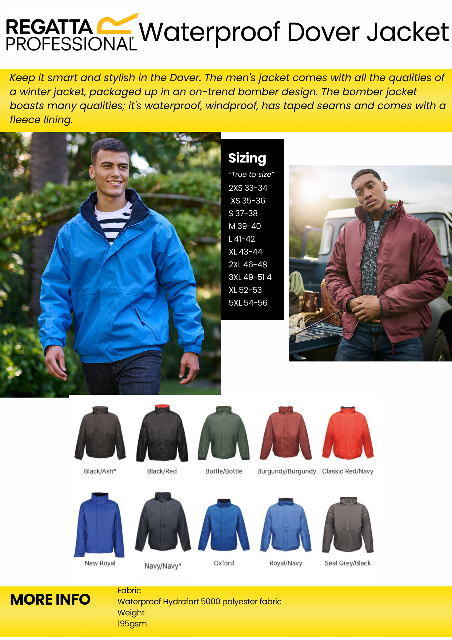 Regatta Waterproof Dover Jacket