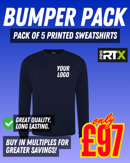 Pro RTX Sweatshirt Bumper 5 Pack