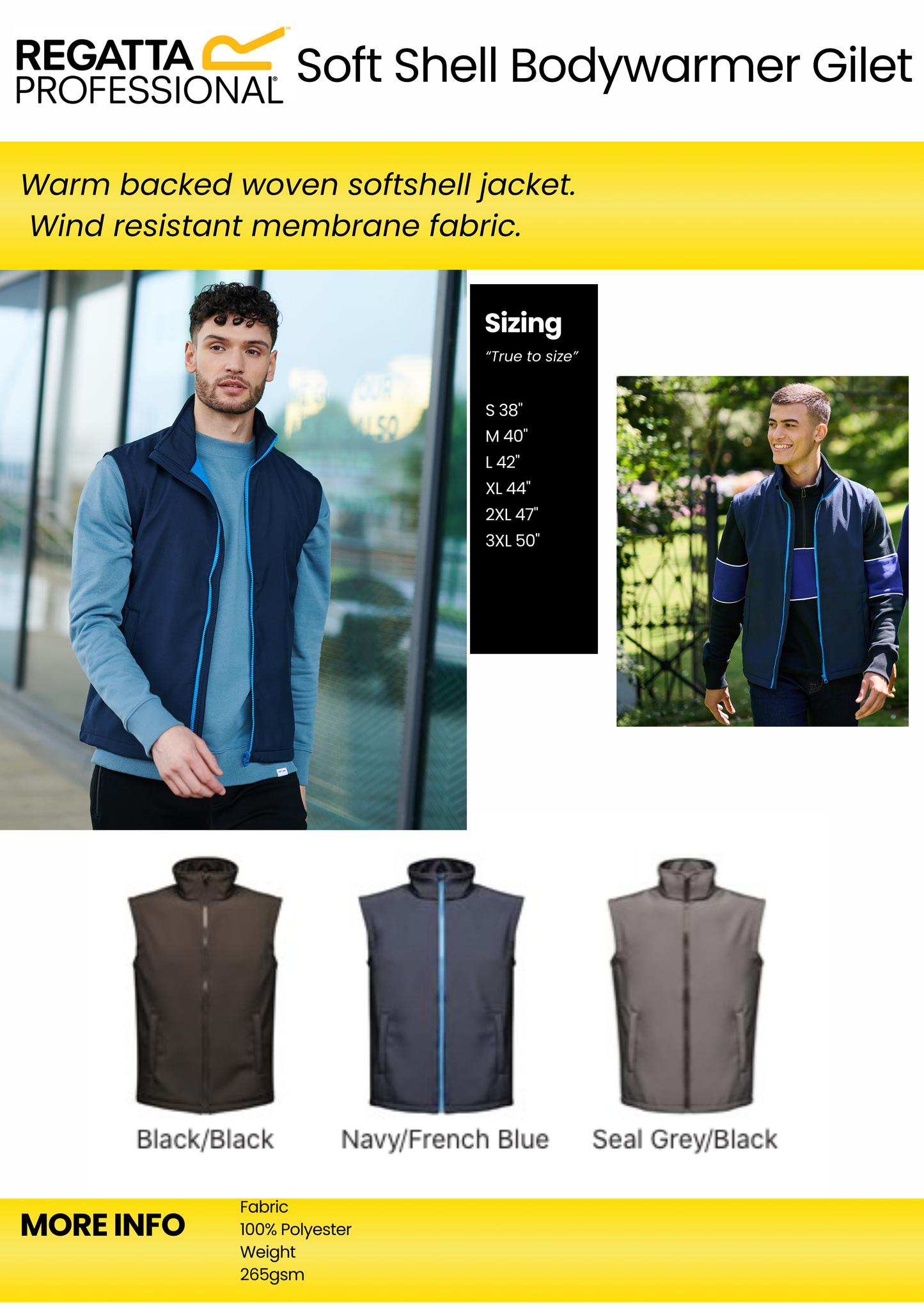 Regatta Soft Shell Bodywarmer Gilet