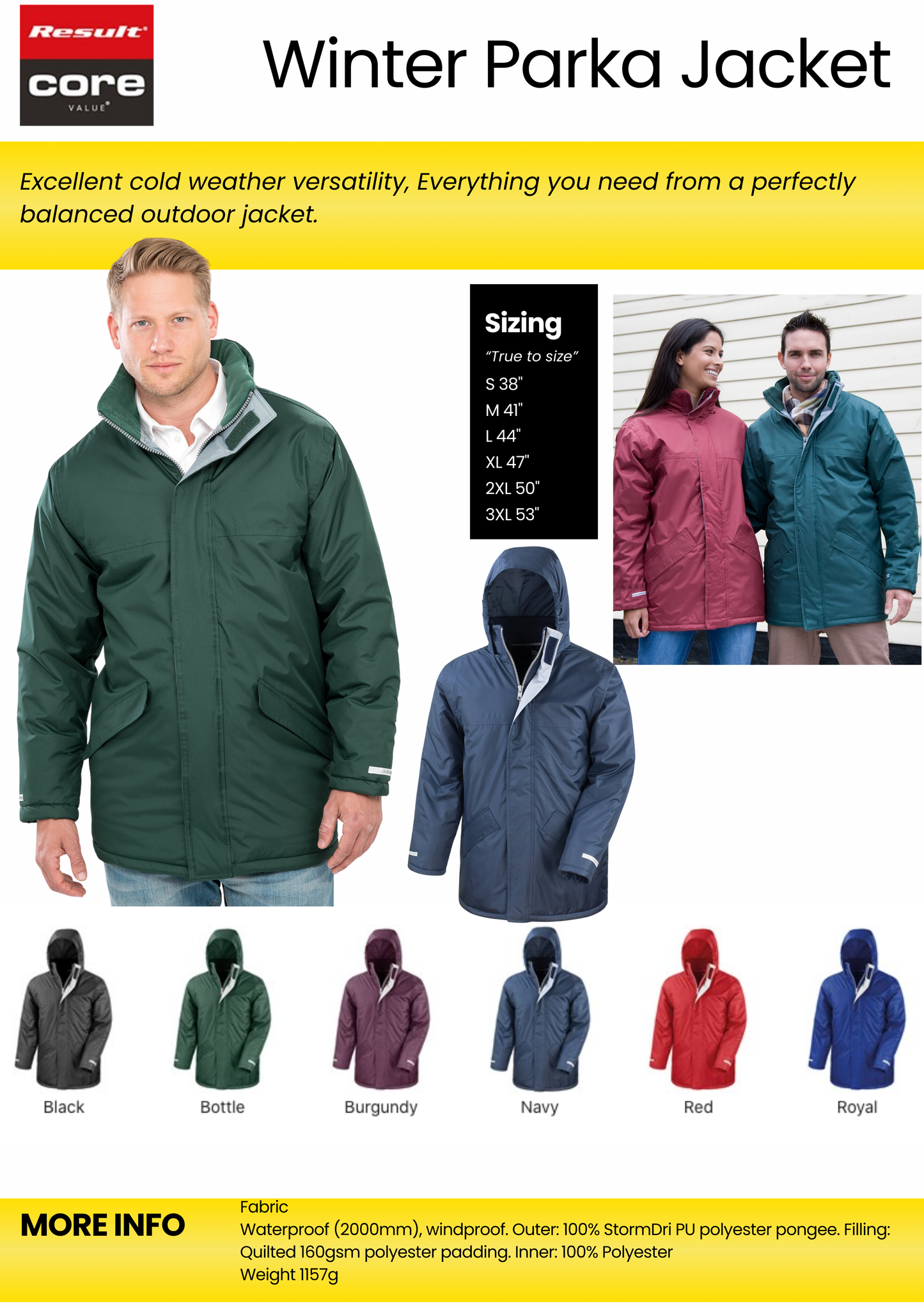 Result Core Winter Parka Jacket