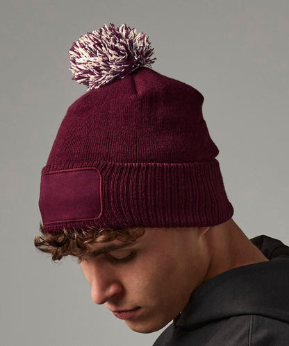 Beechfield Snowstar® Patch Beanie