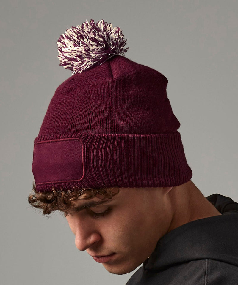 Beechfield Snowstar® Patch Beanie