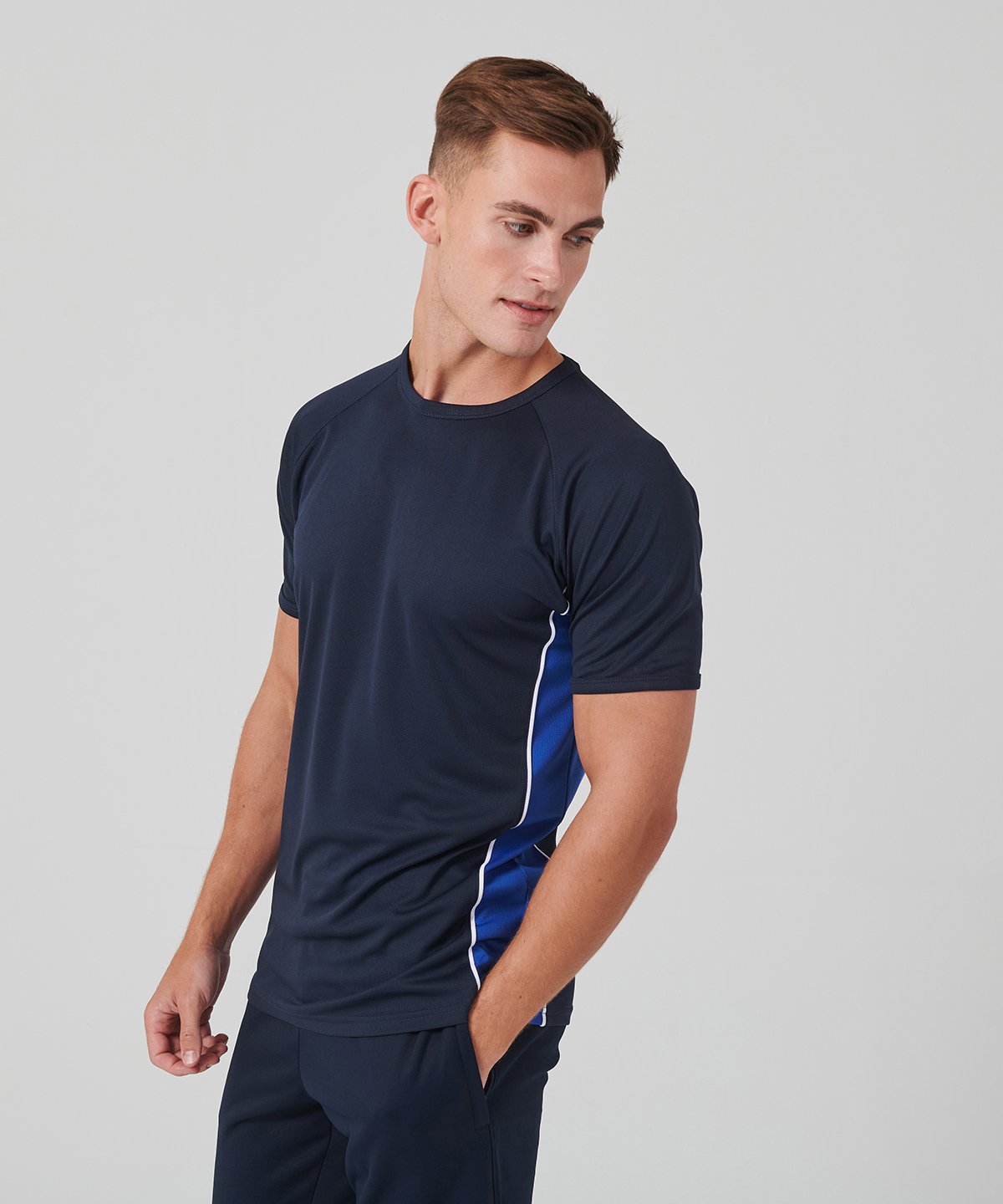 Men's TriDri® contrast performance t-shirt