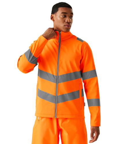 Regatta Professional Hi-vis Pro Contract Ablaze 2 Layer Softshell