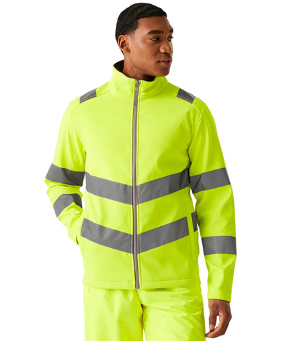 Regatta Professional Hi-vis Pro Contract Ablaze 2 Layer Softshell