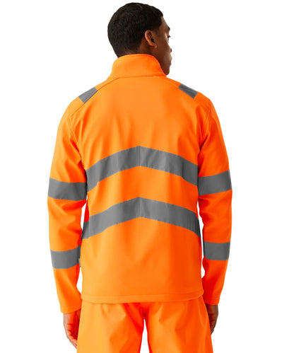 Regatta Professional Hi-vis Pro Contract Ablaze 2 Layer Softshell