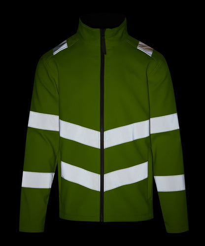 Regatta Professional Hi-vis Pro Contract Ablaze 2 Layer Softshell