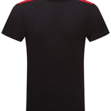 Black/Fire Red